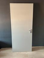 Binnendeur 2 keer, gratis afhalen, Doe-het-zelf en Verbouw, Deuren en Horren, Ophalen, 80 tot 100 cm, Binnendeur, Zo goed als nieuw