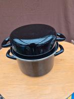 Mossel tijd Mosselpan geëmailleerd de laatste 6 stuks, Ophalen, Gebruikt, Overige materialen