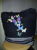 11) Denim tas van jeans/ Spijkerbroek, Ophalen of Verzenden, Nieuw, Zwart