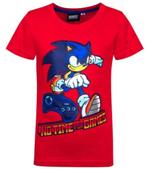 Sonic T-shirt - Rood - Maat 104, Kinderen en Baby's, Nieuw, Jongen of Meisje, Ophalen of Verzenden, Shirt of Longsleeve