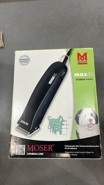 Tondeuze moser max 45 hond beschikbaar voor biedingen