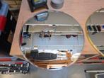 Twee Ronde Spiegels - Zilver & Goud - 40cm, Minder dan 50 cm, Rond, Ophalen of Verzenden, Zo goed als nieuw