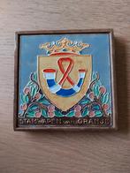 Westraven Tegel - Stamwapen van Oranje, Antiek en Kunst, Antiek | Wandborden en Tegels, Ophalen of Verzenden