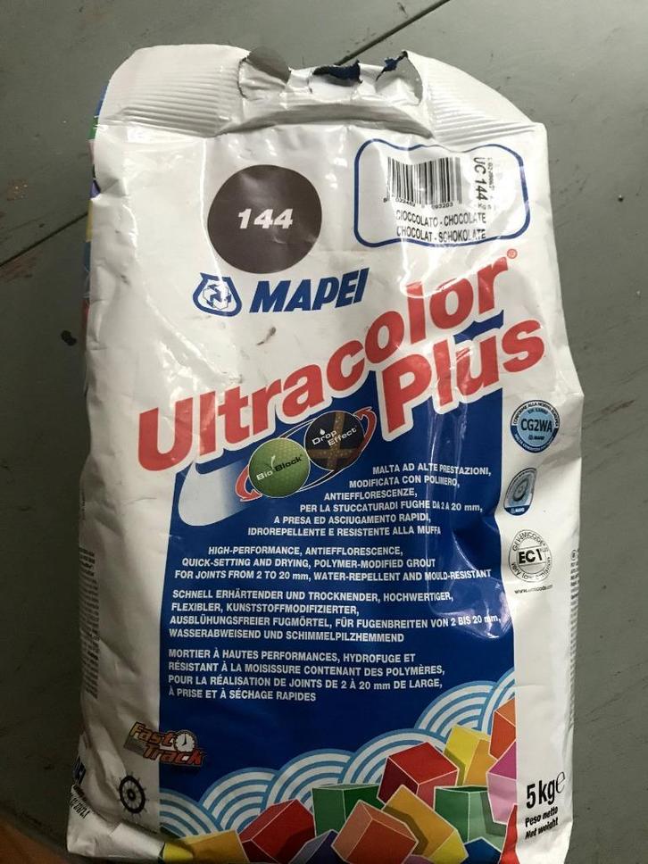 Mapei voegmortel bruin, Doe-het-zelf en Verbouw, Tegels, Nieuw, Overige typen, Overige materialen, Minder dan 20 cm, 5 tot 10 m²