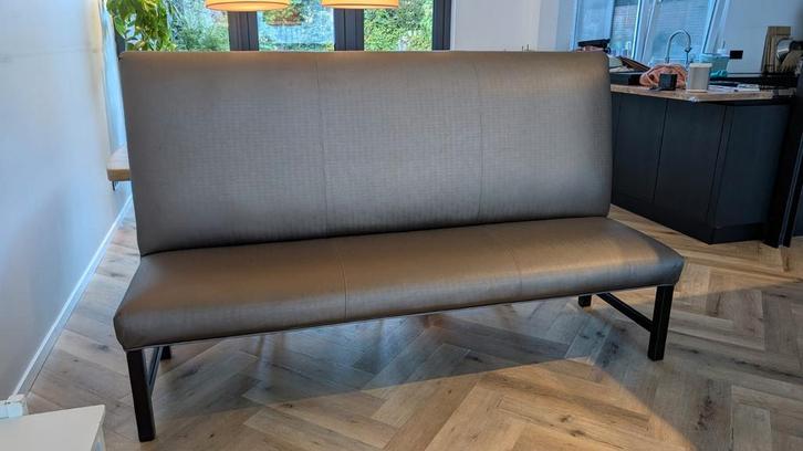 Eettafel bank, waterafstotend, afneembaar, Huis en Inrichting, Banken | Bankstellen, Zo goed als nieuw, 75 tot 100 cm, Stof, Ophalen of Verzenden