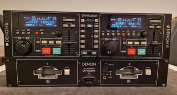 DENON DN-M2300R Professional Twin MD Recorder/Player beschikbaar voor biedingen
