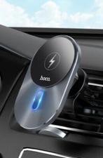 Hoco Ventilatierooster MagSafe Telefoonhouder Auto 15W Zwart, Ophalen of Verzenden, Zo goed als nieuw, Auto