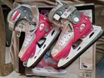 Schaatsen meisje 33-36 zgan roze wit zilver, Ophalen of Verzenden