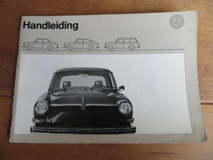 Instructieboek Volkswagen 1600, 1600 Fastback, Variant 1971, Auto diversen, Handleidingen en Instructieboekjes, Ophalen of Verzenden