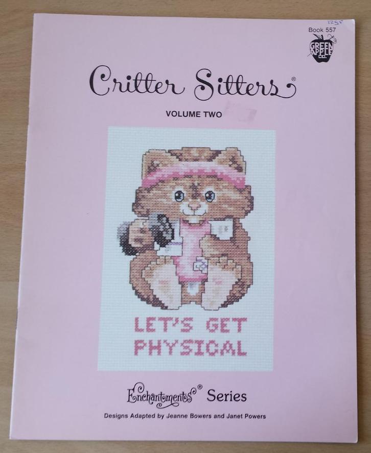 Critter Sitters 2 - Enchantments Series - 1985, Hobby en Vrije tijd, Borduren en Borduurmachines, Gebruikt, Patroon, Handborduren