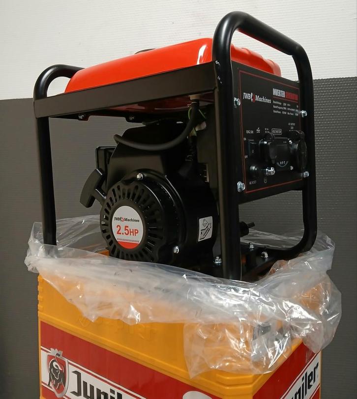 Zeer compacte Inverter noodstroom aggregaat /generator 1000W, Doe-het-zelf en Verbouw, Aggregaten, Nieuw, Benzine, Minder dan 5 kVA