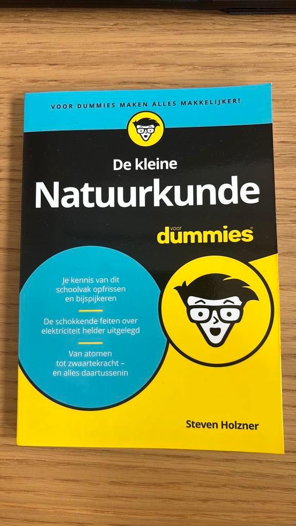 Steven Holzner - De kleine natuurkunde voor Dummies, Boeken, Wetenschap, Zo goed als nieuw, Natuurwetenschap, Ophalen of Verzenden