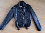 Diesel zwart leren bikerjack maat S, Zwart, Ophalen of Verzenden, Zo goed als nieuw, Diesel