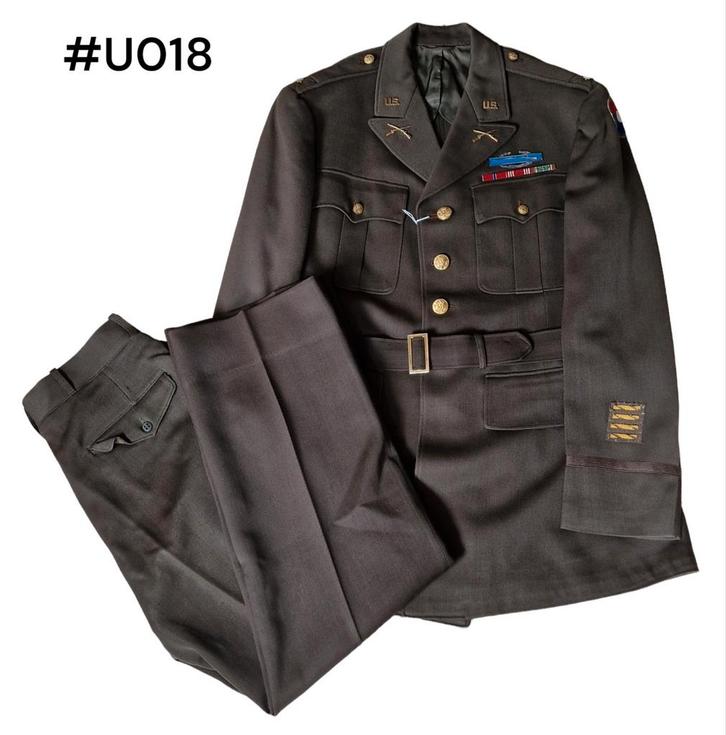 US WWII 9th Infantry Division Officer's Class A Jacket, 1942, Verzamelen, Militaria | Tweede Wereldoorlog, Landmacht, Kleding of Schoenen