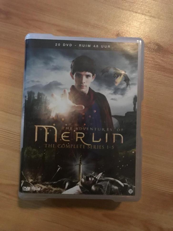 Merlin -dvd box - Complete collection - Ned. ondertiteld, Cd's en Dvd's, Dvd's | Science Fiction en Fantasy, Gebruikt, Fantasy