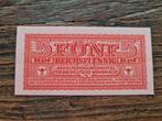 Biljet 5 Reichspfennig Duitse Wehrmacht Tweede Wereldoorlog, Ophalen of Verzenden, Duitsland, Overige typen