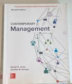 Contemporary management Gareth R. Jones, Boeken, Studieboeken en Cursussen, Ophalen of Verzenden, Zo goed als nieuw