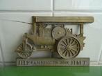 Zware koperen plaquette oude stoomwals Panningen 2010 HMT, Ophalen, Zo goed als nieuw, Auto's