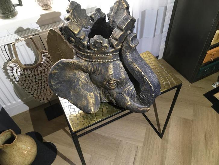 Grote Bloempot - Olifant - 40cm - Nieuw Thuis Gezocht!, Huis en Inrichting, Woonaccessoires | Wanddecoraties, Zo goed als nieuw