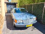 Mercedes-Benz S-Klasse 2.6 260 SE AUT K6 1987 Blauw, Auto's, Automaat, Achterwielaandrijving, Particulier, Sedan