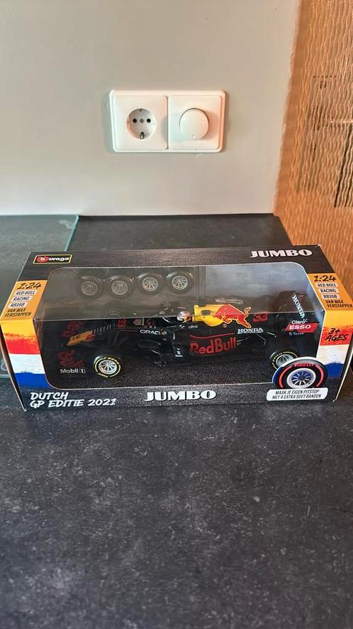Max Verstappen Red Bull Racing RB16B (Jumbo) 2021, Verzamelen, Automerken, Motoren en Formule 1, Nieuw, Formule 1, Ophalen of Verzenden