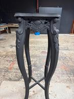 Barok plantentafel mat zwart, Ophalen of Verzenden