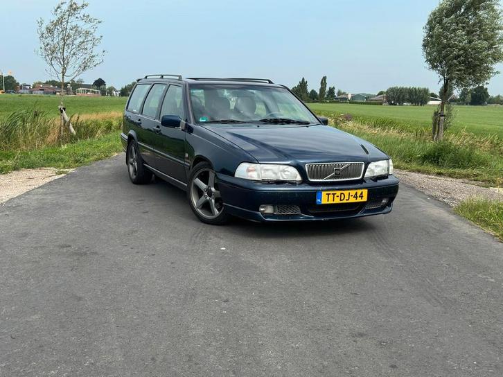 Volvo V70 2.3 R AWD AUT 1998 Blauw, Auto's, Volvo, Particulier, V70, Benzine, Stationwagon, Automaat, Origineel Nederlands, Blauw