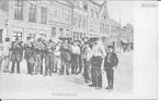 Alkmaar Straatmuziekanten., Ophalen of Verzenden, 1940 tot 1960, Ongelopen, Noord-Holland
