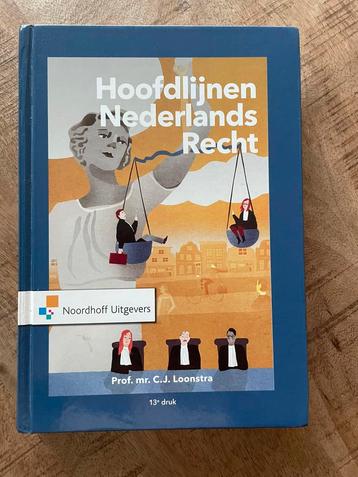 C.J. Loonstra - Hoofdlijnen Nederlands recht beschikbaar voor biedingen
