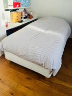 IKEA bed Espevär, Crème, 90 cm, Gebruikt, Eenpersoons
