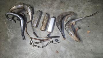 Derbi en am6 uitlaten en onderdelen beschikbaar voor biedingen