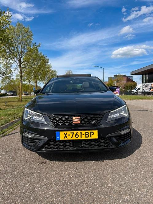 Seat Leon 2.0 TSI 290PK Dsg-7 2019 Zwart, Auto's, Seat, Particulier, Leon, Benzine, Hatchback, Automaat, Geïmporteerd, Zwart, Voorwielaandrijving