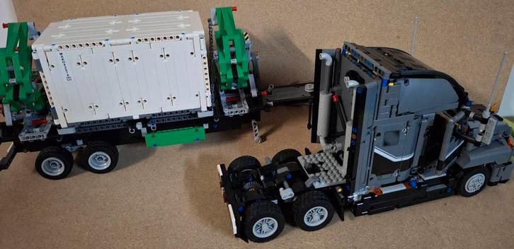 Lego Technic Mack anthem nr 42078 incl  boekje, Kinderen en Baby's, Speelgoed | Duplo en Lego, Zo goed als nieuw, Lego, Complete set