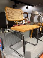 Prachtige knoll designer stoel designed by Marcel breuer, Huis en Inrichting, Ophalen, Gebruikt, Bruin, Metaal