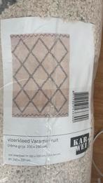 Veramin ruit vloerkleed Karwei 200x290 nieuw!, Ophalen, 200 cm of meer, Grijs, Rechthoekig