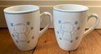 Dick Bruna mokken servies engel kerstengel sterretjes grijs, Diversen, Kerst, Ophalen of Verzenden, Zo goed als nieuw