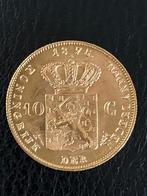 Gouden tientje 1875 Koning Willem III, Postzegels en Munten, Munten | Nederland, Ophalen of Verzenden, Koning Willem III, 10 gulden