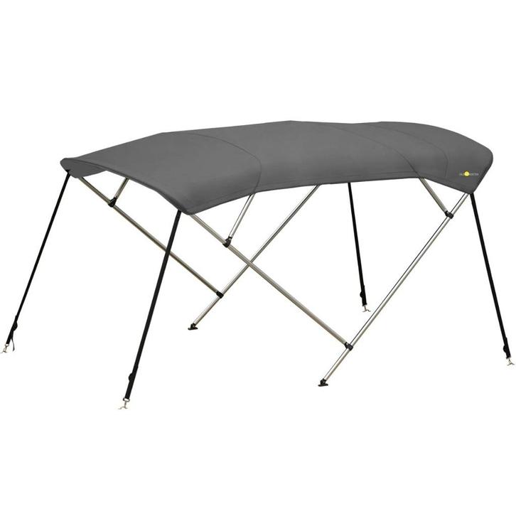 grijze biminitop Lengte kap 220 cm Br 150-170 cm, Watersport en Boten, Accessoires en Onderhoud, Nieuw, Overige typen, Ophalen of Verzenden