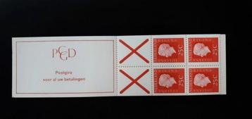 Postzegelboekje PB 9aF PB9aF postfris beschikbaar voor biedingen