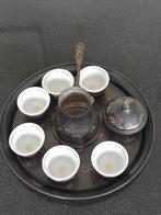 Turks Koffiestel, Ophalen, Gebruikt
