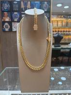 18KT Goud - 69 Gr totaal - CUBAN - Armband en Ketting