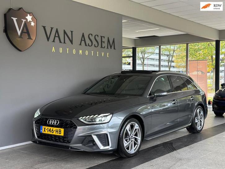 Audi A4 Avant 35 TFSI S edition|S-LINE|PANORAMA|STOELVERW, Auto's, Audi, Bedrijf, Te koop, A4, ABS, Airbags, Airconditioning, Alarm