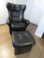 fauteuil, Ophalen, Gebruikt, 50 tot 75 cm, Leer