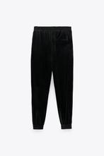 Zara fluwelen joggingsbroek broek fluweel zwart nieuw XS S, Nieuw, Ophalen of Verzenden, Maat 34 (XS) of kleiner, Lang
