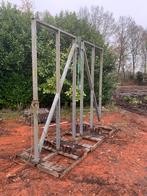 Glas- kozijnbok met hijs- en heftruck poorten, Doe-het-zelf en Verbouw, Ophalen of Verzenden, Gebruikt