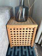 Bijzettafel, Ophalen, Rond, Hout, Minder dan 55 cm