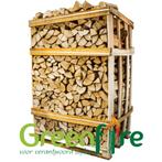 Ovengedroogd Haardhout Kopen? *GRATIS Bezorgd in Heel NL!, Minder dan 3 m³, Verzenden, Overige houtsoorten, Blokken