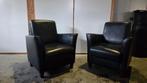 Gebruikte fauteuils te koop, Huis en Inrichting, Ophalen, Gebruikt, Twee, Zwart