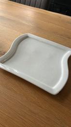 Grote witte serveer schaal! GRATIS!, Ophalen, Overige materialen, Effen, Schaal of Schalen
