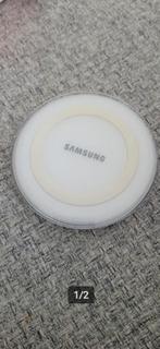 Samsung draadloze oplader wit, Telecommunicatie, Mobiele telefoons | Telefoon-opladers, Verzenden, Zo goed als nieuw, Samsung